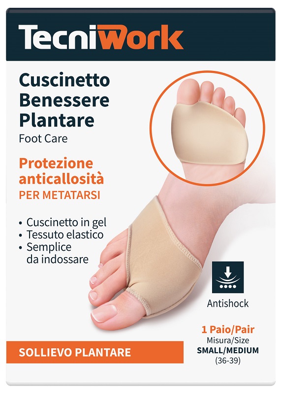 BENESSERE PLANTARE CUSCINETTO SMALL/MEDIUM 1 PAIO - Farmacia De Pasquale