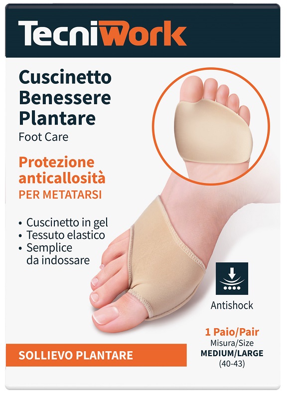 BENESSERE PLANTARE CUSCINETTO MEDIUM/LARGE 1 PAIO - Farmacia De Pasquale