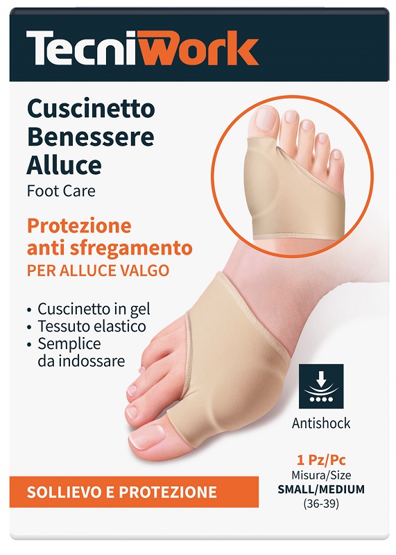 BENESSERE ALLUCE CUSCINETTO SMALL/MEDIUM 1 PEZZO - Farmacia De Pasquale