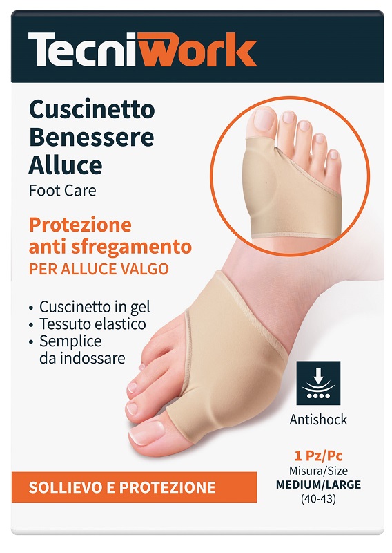 BENESSERE ALLUCE CUSCINETTO MEDIUM/LARGE 1 PEZZO - Farmacia De Pasquale