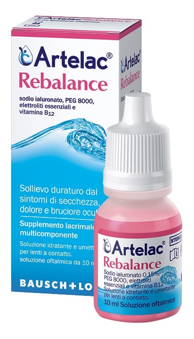 ARTELAC REBALANCE GOCCE OCULARI MULTIDOSE SENZA CONSERVANTI 10 ML - Farmacia De Pasquale