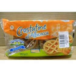 HAPPY FARM CROSTATA DI ALBICOCCHE SENZA GLUTINE 180 G - Farmacia De Pasquale