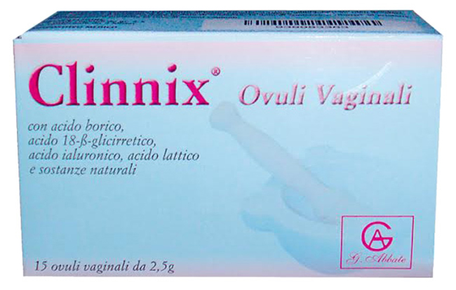 SANOCLIN 15 OVULI VAGINALI 2,5 G - Farmacia De Pasquale