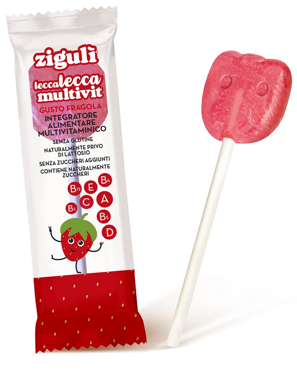 ZIGULI MULTIVIT LECCA LECCA FRAGOLA 8,2 G - Farmacia De Pasquale