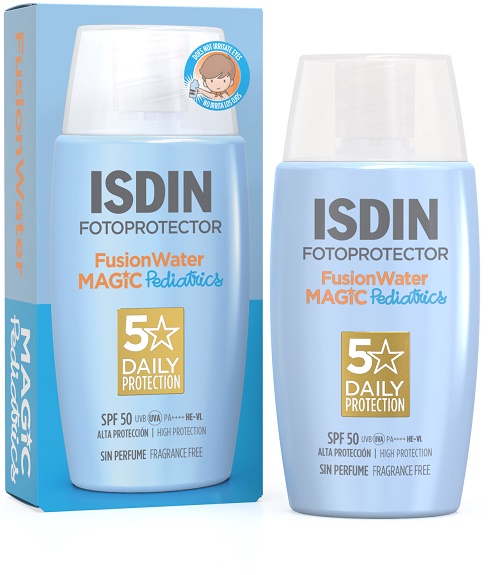 FOTOPROTECTOR FUSION WATER MAGIC PEDIATRICS SPF50 50 ML - Farmacia De Pasquale