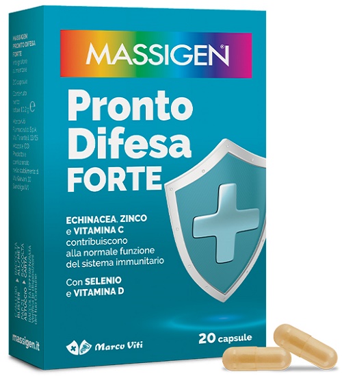 MASSIGEN PRONTO DIFESA FORTE 20 CAPSULE - Farmacia De Pasquale