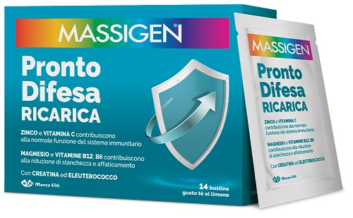 MASSIGEN PRONTO DIFESA RICARICA 14 BUSTINE DA 5 G - Farmacia De Pasquale