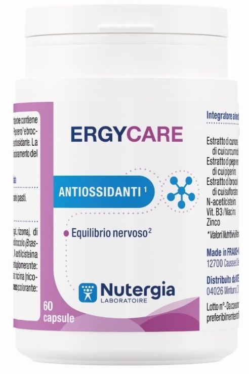 NUTERGIA ERGYCARE 60 CAPSULE - Farmacia De Pasquale