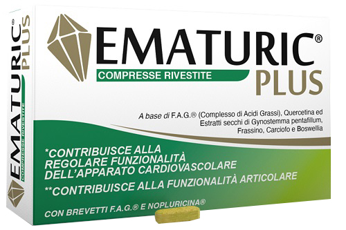 EMATURIC PLUS 30 COMPRESSE RIVESTITE - Farmacia De Pasquale