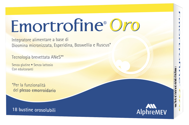 EMORTROFINE ORO 18 BUSTINE DA 3 G - Farmacia De Pasquale
