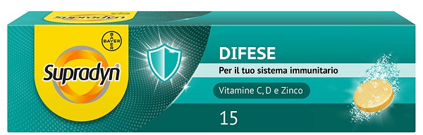 SUPRADYN DIFESE 15 COMPRESSE EFFERVESCENTI - Farmacia De Pasquale