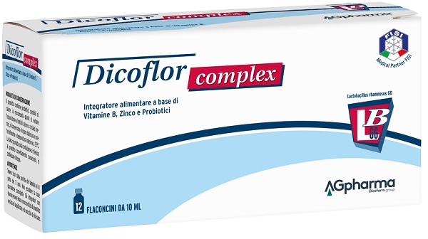 DICOFLOR COMPLEX 12 FLACONCINI DA 10 ML - Farmacia De Pasquale