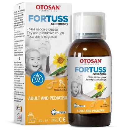 OTOSAN FORTUSS SCIROPPO GOLA 180 G - Farmacia De Pasquale
