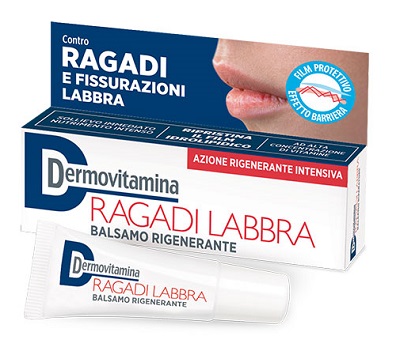 DERMOVITAMINA RAGADI LABBRA BALSAMO RIGENERANTE 8 ML - Farmacia De Pasquale