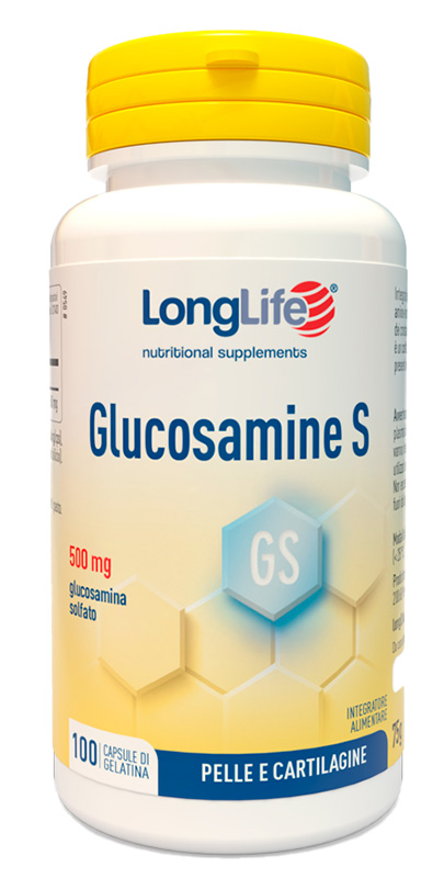 LONGLIFE GLUCOSAMINE S 100 CAPSULE DI GELATINA - Farmacia De Pasquale