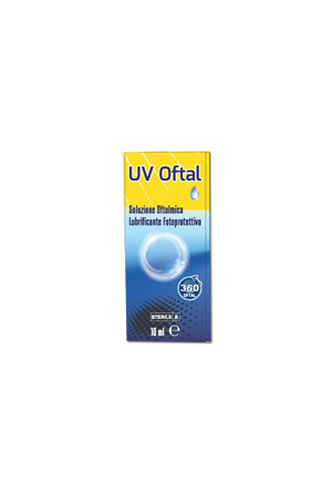 UV OFTAL SOLUZIONE OFTALMICA LUBRIFICANTE FOTOPROTETTIVA 10 ML - Farmacia De Pasquale