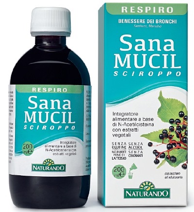 SANAMUCIL SCIROPPO 200 ML - Farmacia De Pasquale