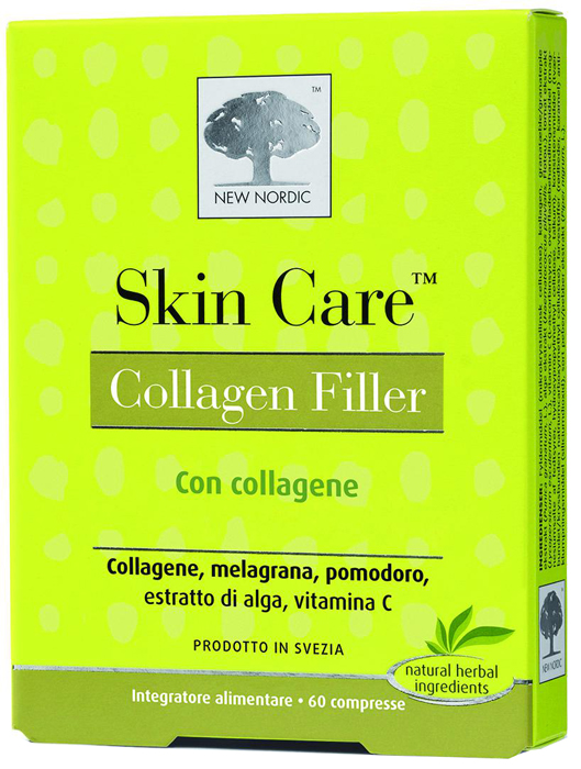 SKIN CARE COLLAGEN FILLER 60 COMPRESSE - Farmacia De Pasquale