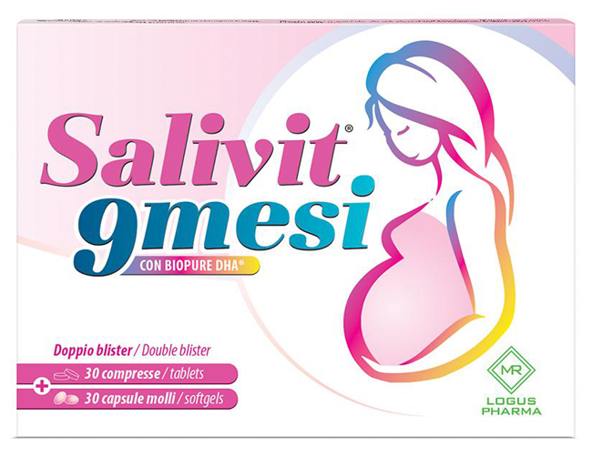 SALIVIT 9MESI 30 COMPRESSE + 30 CAPSULE MOLLI - Farmacia De Pasquale
