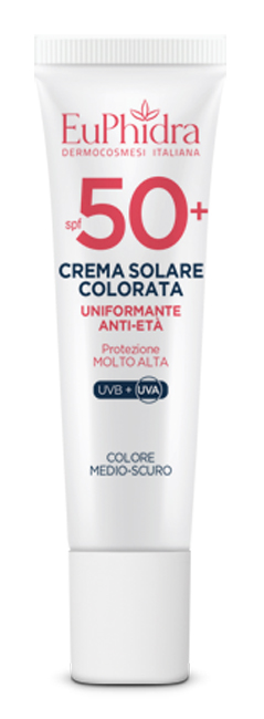 EUPHIDRA KALEIDO CREMA COLORATA MEDIO-SCURO VISO SPF50+ 30 ML - Farmacia De Pasquale
