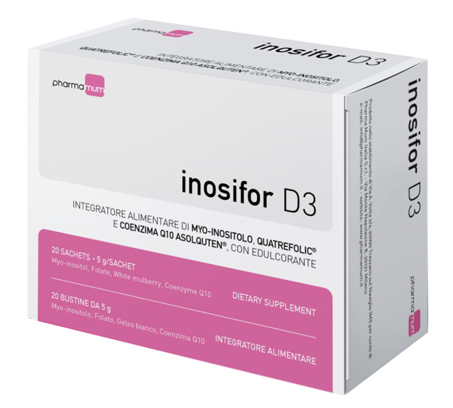 INOSIFOR D3 20 BUSTINE - Farmacia De Pasquale
