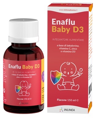 ENAFLU BABY D3 SOLUZIONE ORALE 150 ML - Farmacia De Pasquale