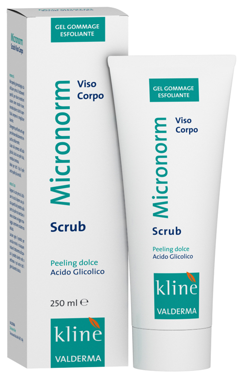 MICRONORM SCRUB VISO-CORPO 250 ML - Farmacia De Pasquale