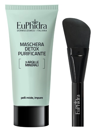 EUPHIDRA MASCH DETOX PURIFICANTE CON PENNELLO - Farmacia De Pasquale