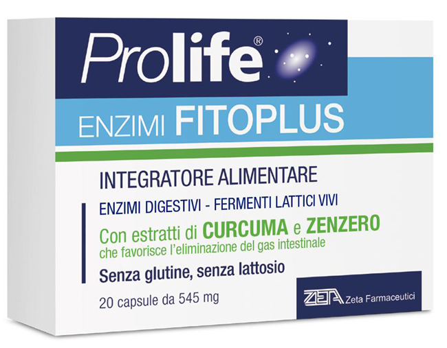PROLIFE ENZIMI FITOPLUS 20 CAPSULE - Farmacia De Pasquale