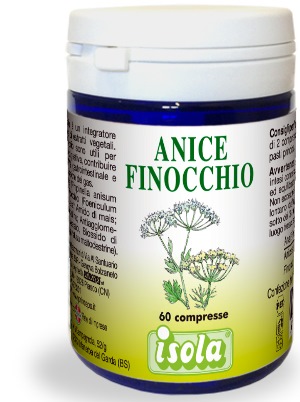 ANICE FINOCCHIO 60 COMPRESSE - Farmacia De Pasquale