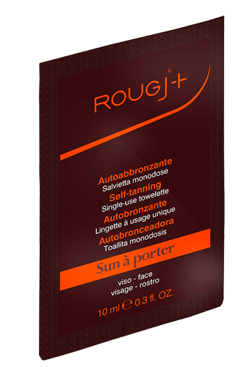ROUGJ SALVIETTE AUTOABBRONZANTI MONOUSO BUSTINA 10 ML - Farmacia De Pasquale