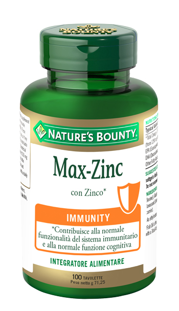 MAX ZINC 100 TAVOLETTE - Farmacia De Pasquale