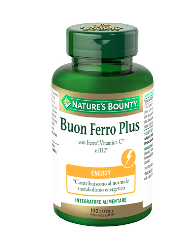BUON FERRO PLUS 100 CAPSULE - Farmacia De Pasquale