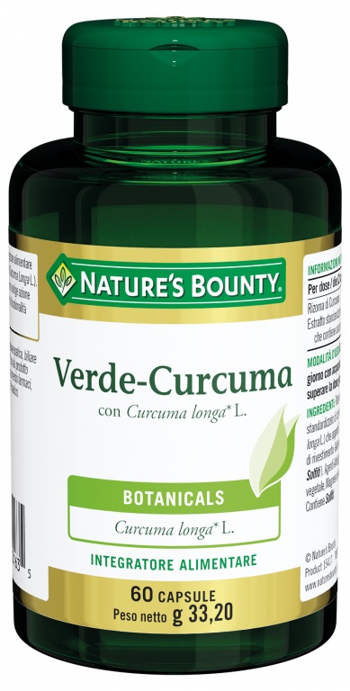 VERDE CURCUMA 60 CAPSULE 33,2 G - Farmacia De Pasquale