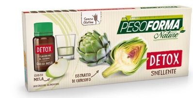 PESOFORMA NATURE DETOX SNELLENTE 6 FLACONCINI DA 10 ML - Farmacia De Pasquale