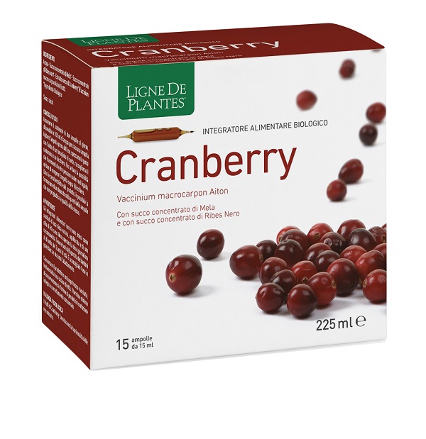 CRANBERRY BIOLOGICO 15 AMPOLLE BEVIBILI DA 15 ML - Farmacia De Pasquale