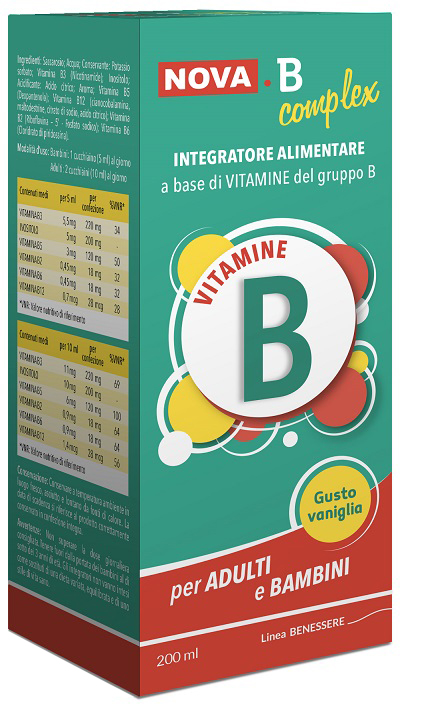 NOVA B COMPLEX 200 ML - Farmacia De Pasquale