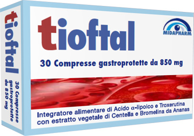 TIOFTAL 30 COMPRESSE GASTROPROTETTE - Farmacia De Pasquale
