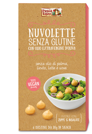 PUGLIA SAPORI NUVOLETTE SENZA GLUTINE 180 G - Farmacia De Pasquale