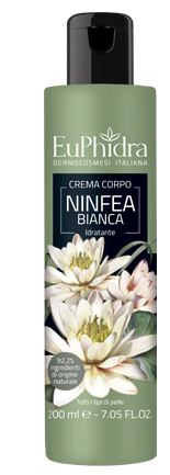 EUPHIDRA CREMA CORPO IDRATANTE NINFEA IN FLACONE CON ETICHETTA - Farmacia De Pasquale