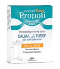 GOLASEPT TUSS PROPOLI CPR TOSSE DISPOSITIVO MEDICO COMPRESSE MASTICABILI ALLA PROPOLI IN ASTUCCIO - Farmacia De Pasquale