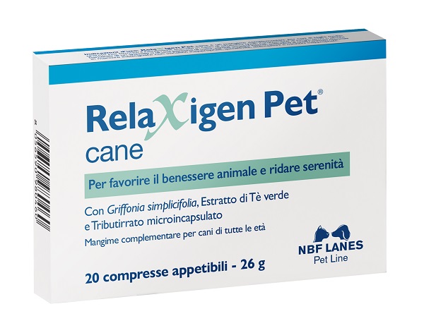 RELAXIGEN PET CANE BLISTER 20 COMPRESSE APPETIBILI - Farmacia De Pasquale