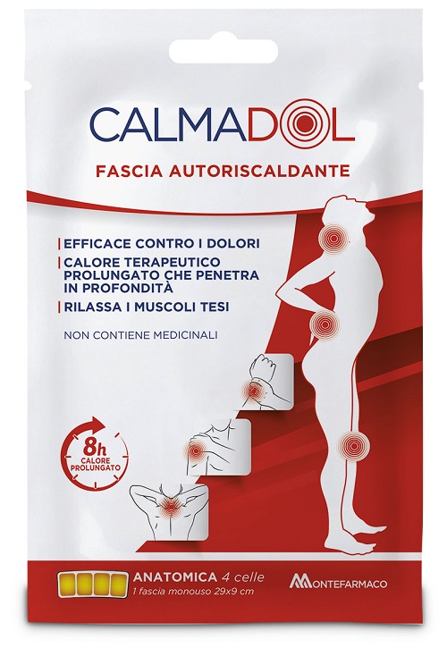 CALMADOL FASCIA AUTORISCALDANTE LOMBARE 1 PEZZO - Farmacia De Pasquale