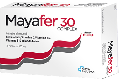 MAYAFER 30 COMPLEX 30 CAPSULE - Farmacia De Pasquale