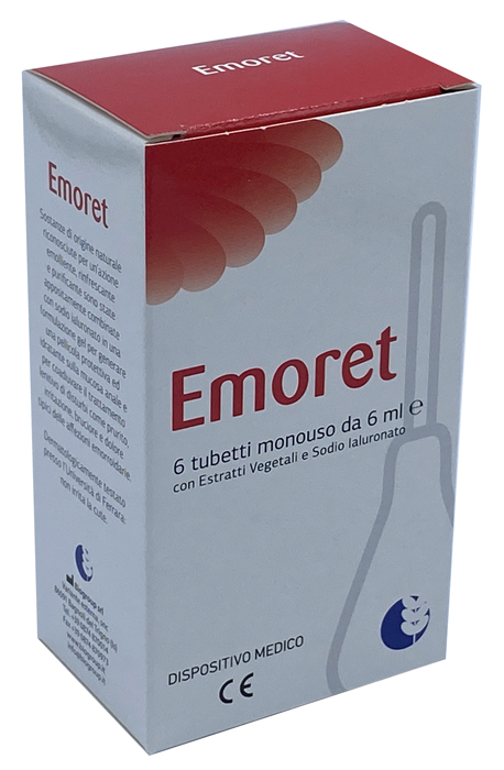 EMORET 6 TUBETTI 6 ML GEL AD USO PROCTOLOGICO - Farmacia De Pasquale
