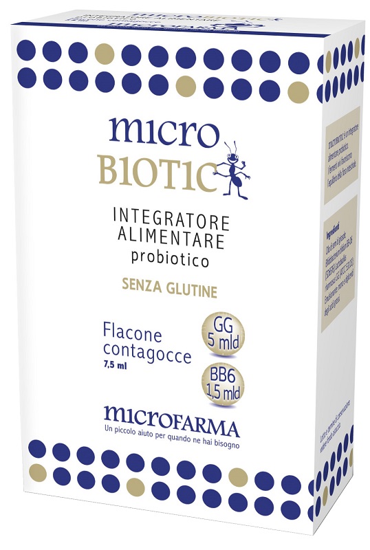 MICROBIOTIC GOCCE 7,5 ML - Farmacia De Pasquale
