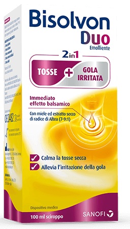 BISOLVON DUO SCIROPPO EMOLLIENTE 100 ML - Farmacia De Pasquale