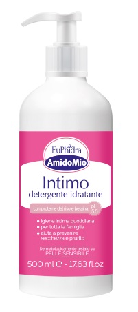 EUPHIDRA AMIDOMIO INTIMO DETERGENTE IDRATANTE 500 ML - Farmacia De Pasquale