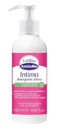 EUPHIDRA AMIDOMIO INTIMO DETERGENTE ATTIVO 250 ML - Farmacia De Pasquale