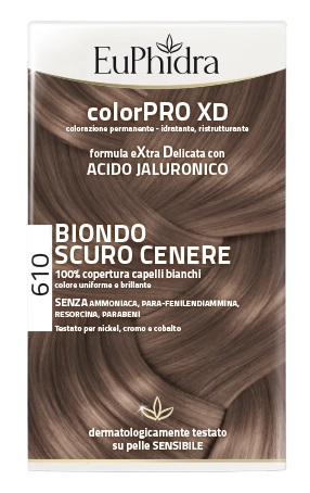 EUPHIDRA COLORPRO XD610 BIONDO SCURO 50 ML - Farmacia De Pasquale